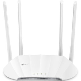 TP-Link Punto de Acceso WiFi 6 AX1800 TL-WA1801, Doble Banda 1800 Mbps, PoE, 4 Antenas, WPA3, Multi-Modo (AP/Extensor/Cliente), Puerto Gigabit